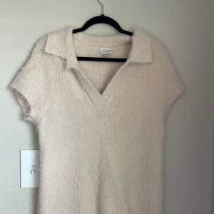 Avenue Soft Cream Knit Sweater